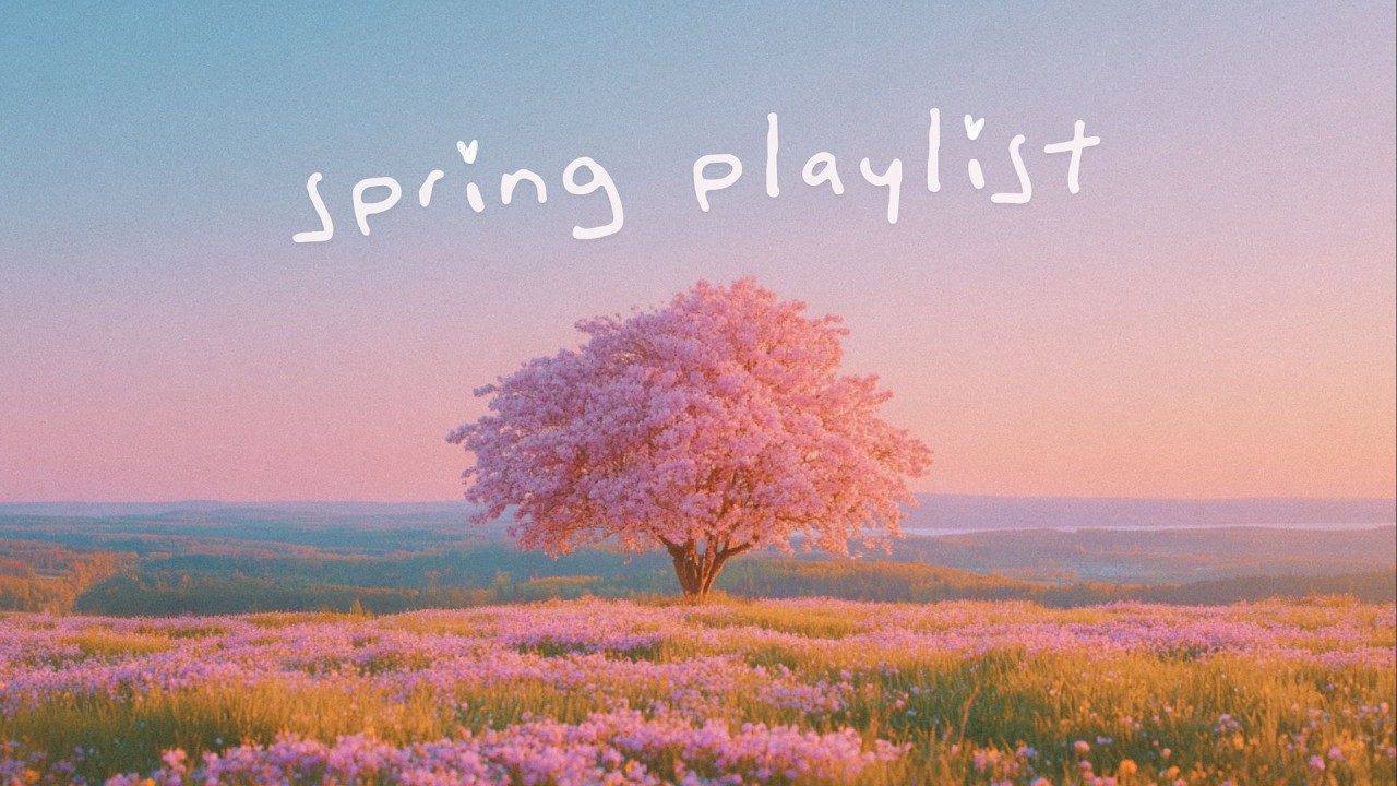 it's a spring playlist 🌸 a calm playlist for slow mornings & quiet days (study / read / write)