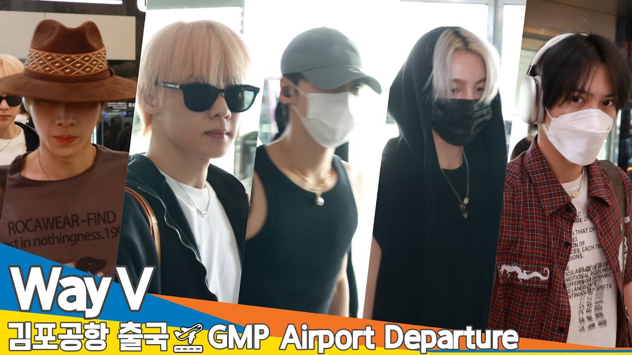 웨이션브이(WayV:WeiShenV), 김포공항 출국✈️'SMTOWN LIVE 2025 in TOKYO' GMP Airport Departure 2025.8.8 Newsen