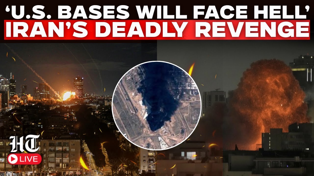 Iran-US War LIVE: 8 US Bases Bombed! Tehran Warns Of More Strikes | Kuwait | Bahrain | LIVE