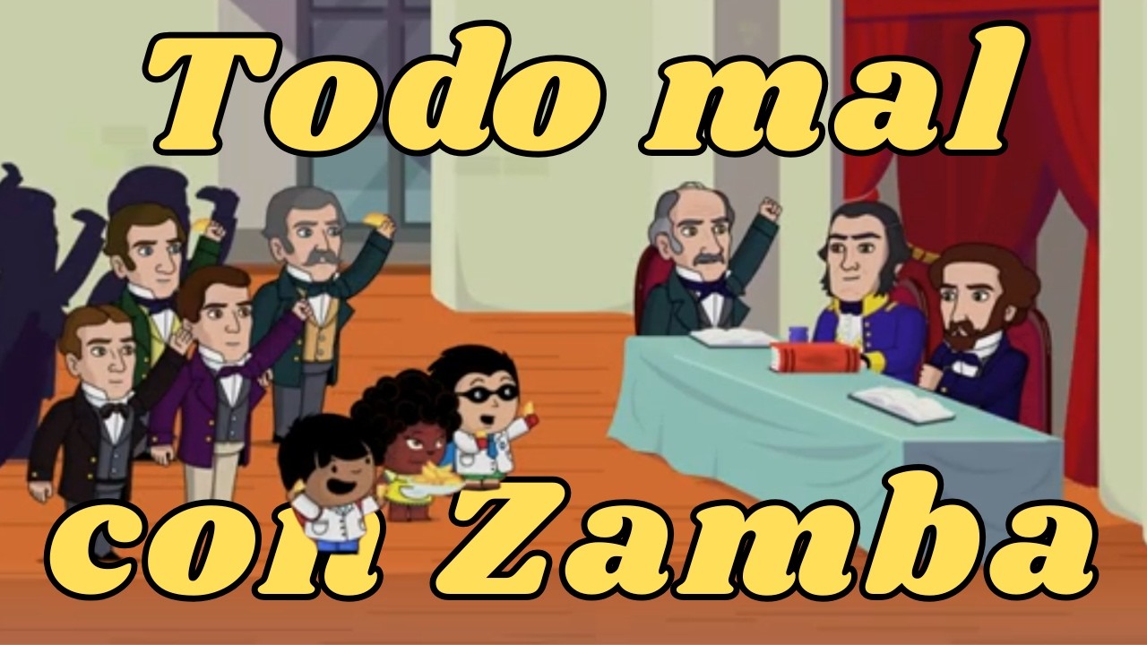 Todo mal con la Asombrosa Odisea Hist&oacute;rica de Zamba a la Constituci&oacute;n de 1853