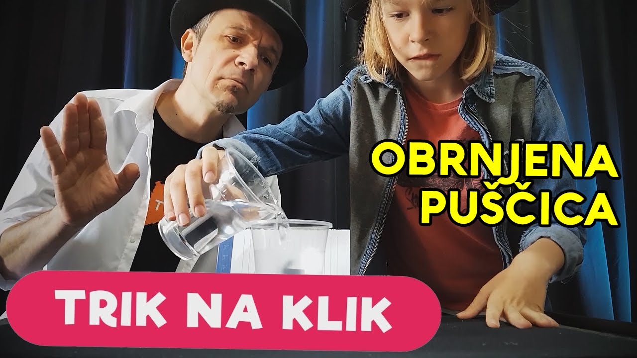 Čarovnije za otroke - OBRNJENA PU&Scaron;ČICA / Čarodej Sam Sebastian in čarovnik Leonard