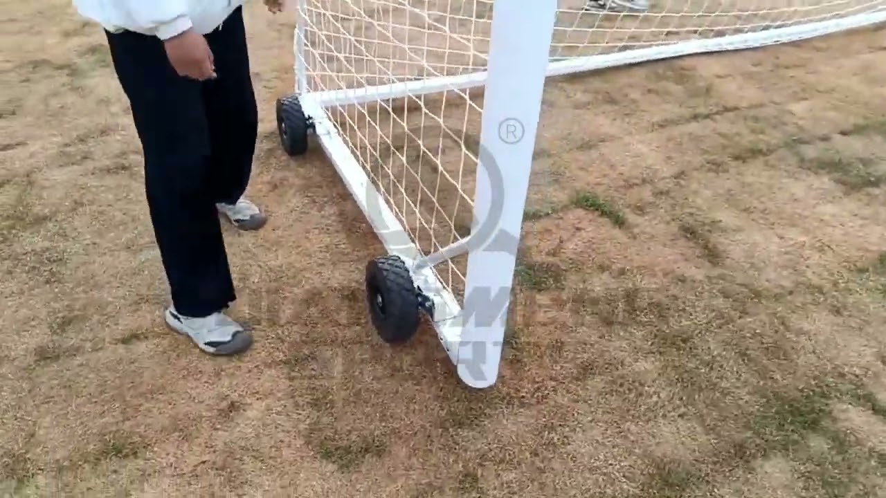 flip wheel for multiple soccer goal