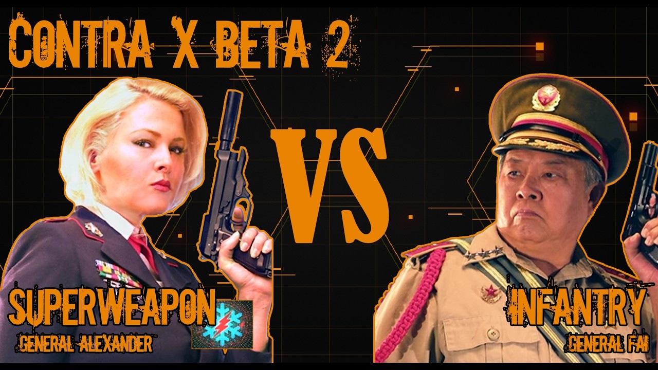 C&C Generals Contra X BETA 2. Challenge: Superweapon General vs Infantry General [Hard] #4