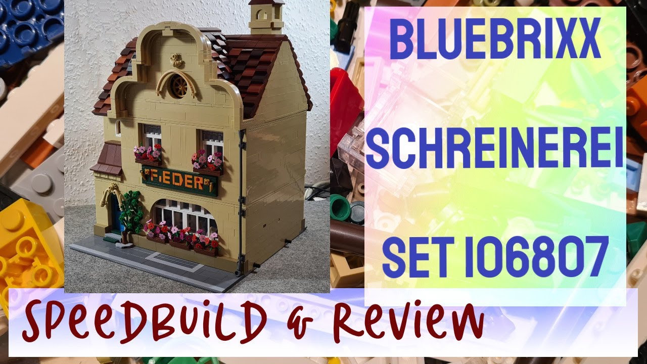 BlueBrixx - Schreinerei - Ein Review mit Speedbuild