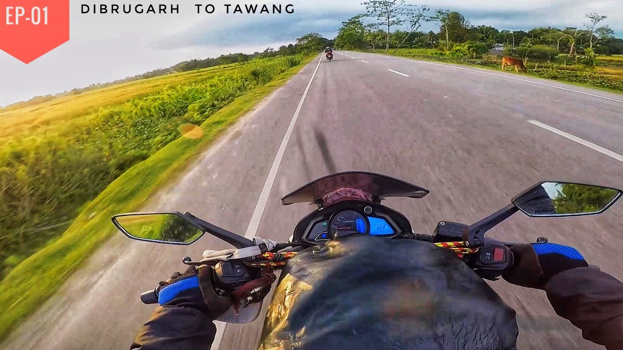 Tawang 2020 - Episode -01  | TEZPUR | Annual Winter Ride - Dibrugarh to Tawang