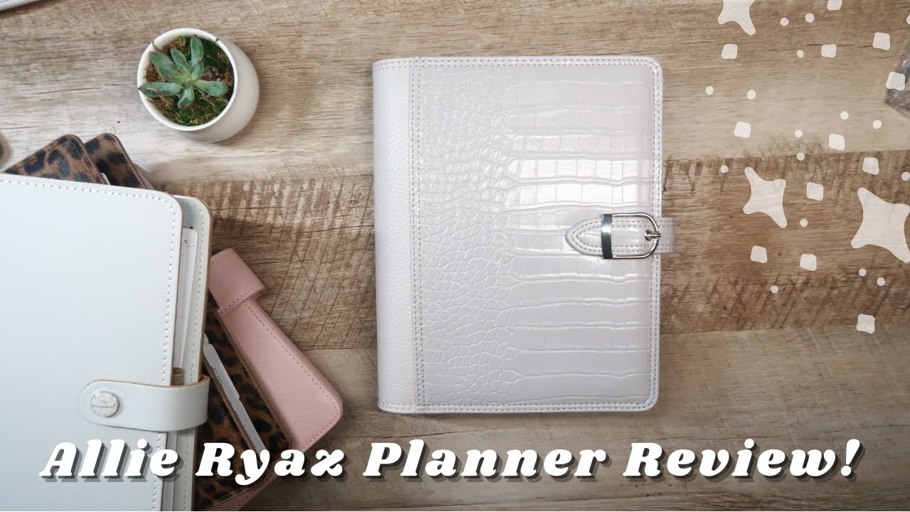 ALLIE RYAZ PLANNER REVIEW | A5 RINGS!