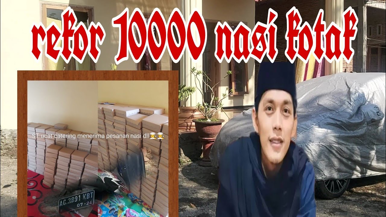 PEMECAH REKOR PERSIAPAN MAULID TGL 28 10000 NASI KOTAK di GUS IQDAM‼️