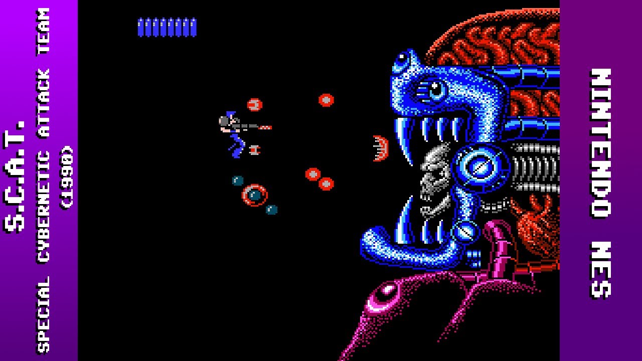 S.C.A.T.: Special Cybernetic Attack Team Longplay (NES) [QHD]