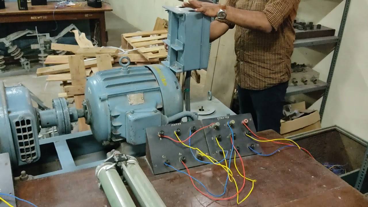 Load test on DC shunt generator