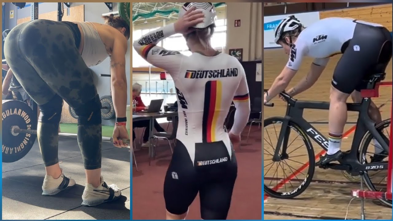 Pauline Grabosch 🇩🇪 Sprinter Cyclist Speed, Power & Precision | Best Rider Track Cycling Training