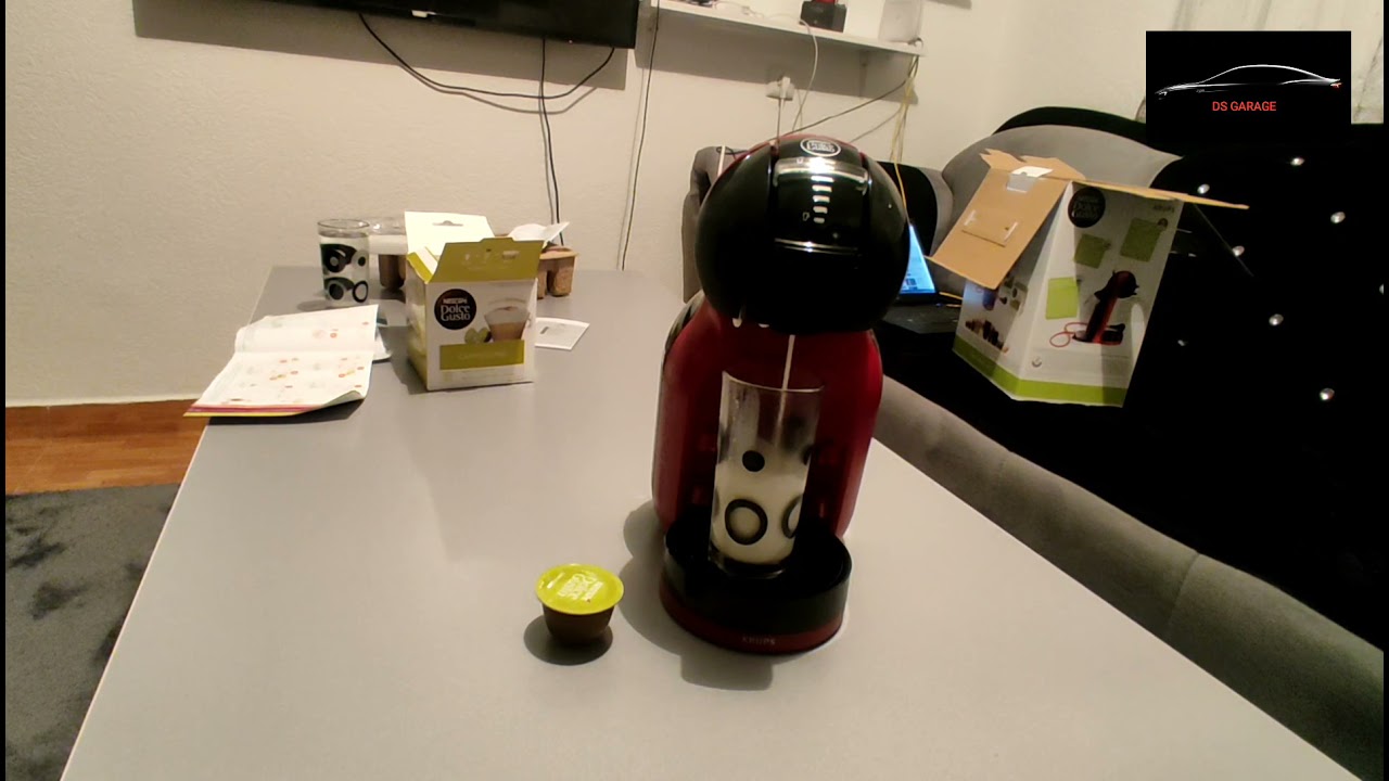 Dolce Gusto Nescafe mini me -prva upotreba unboxing test
