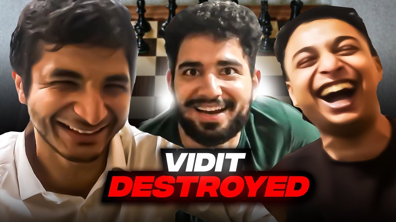 @SamayRainaOfficial & I Destroy Vidit Gujrathi's Chess Career