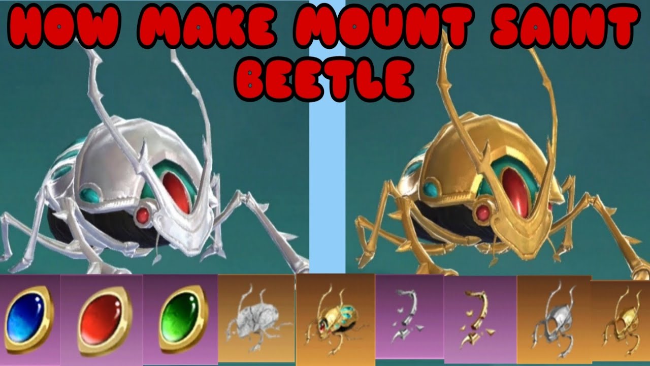 HOW MAKE MOUNT SAINT BEETLE // UTOPIA ORIGIN // NEW UPDATE