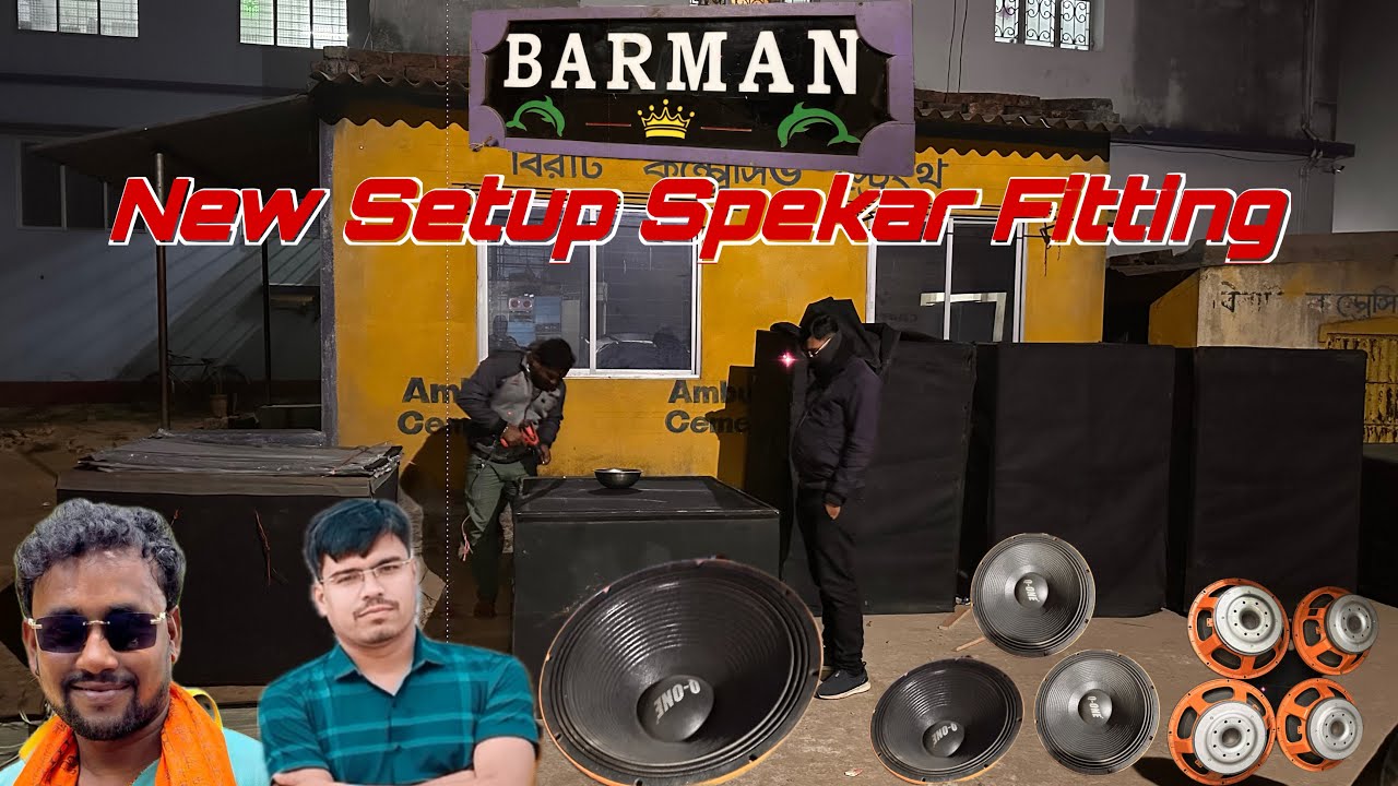 Barman Music New Setup Spekar Fitting💥১লা জানুয়ারি কম্পিটিশনের জন্য রেডি হচ্ছে॥Box Competition 2026