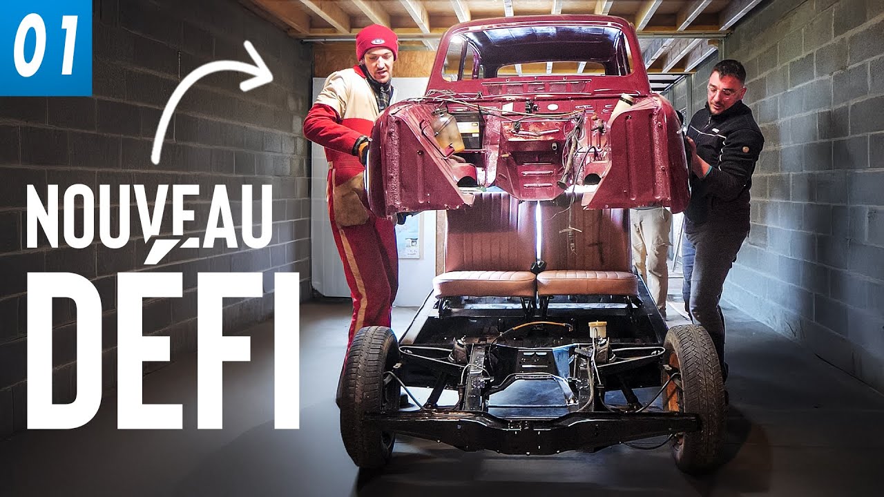 Défi : 1 semaine pour restaurer la Renault 4l de @FlorianTruck