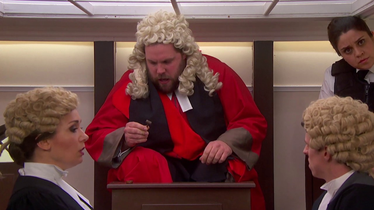 The Goes Wrong Show A Trial To Watch Clip