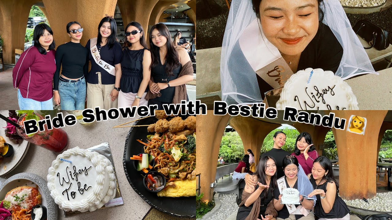 Bridal Shower with bestie Randu #vlog #randsubh