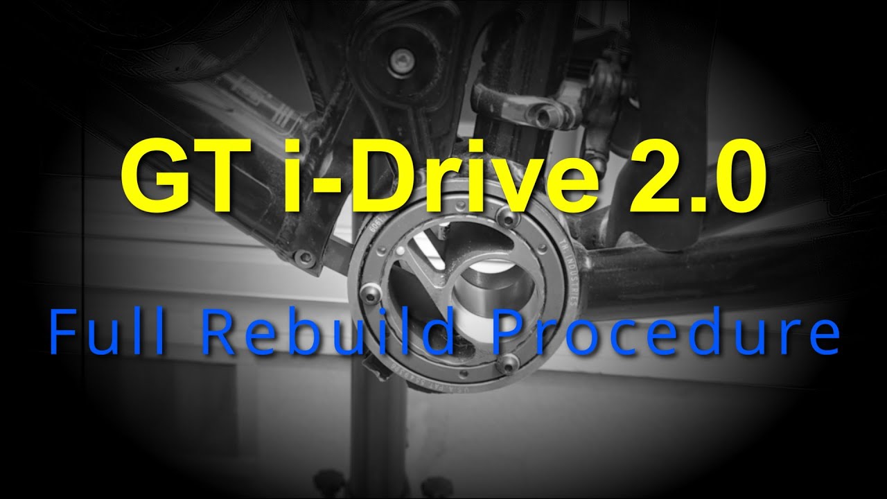 [MTB maintenance] GT i-Drive 2.0 Full Rebuild Procedure