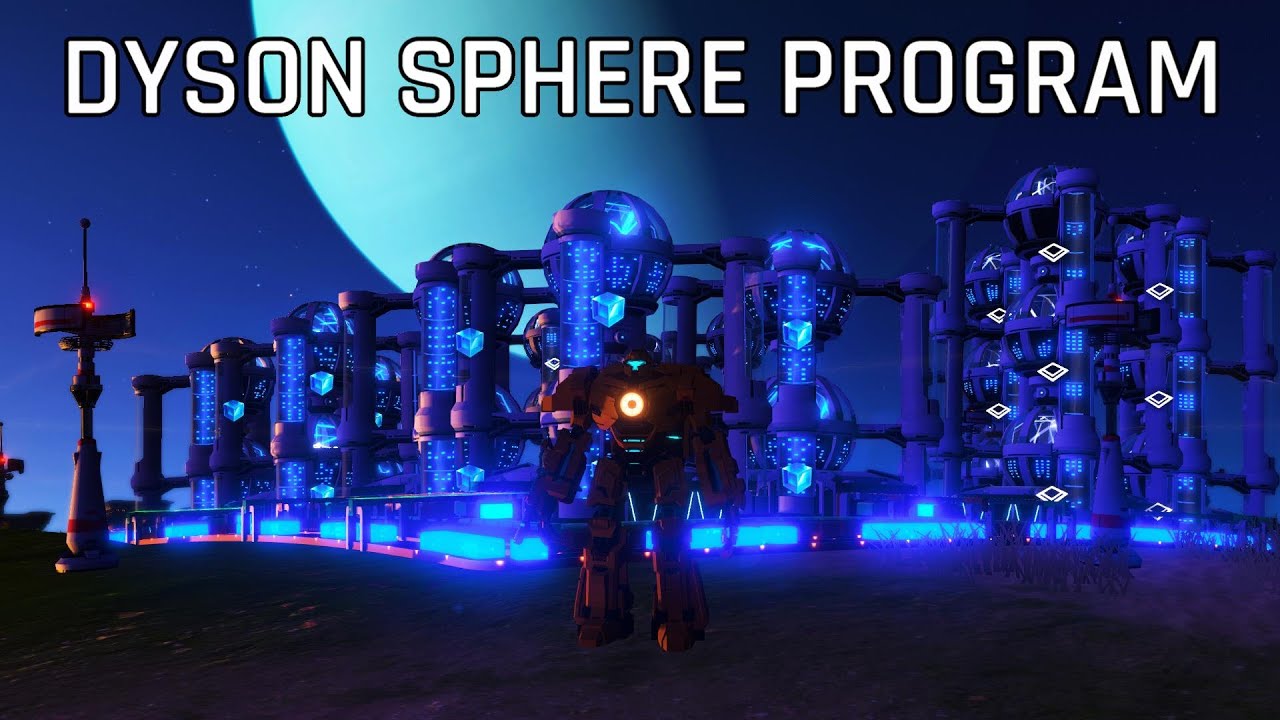 HOW TO MASS PRODUCE BLUE MATRIX CUBES ► DYSON SPHERE PROGRAM Gameplay ► Factory Simulation Game 2021