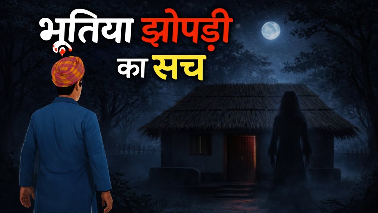 भूतिया झोपड़ी | Haunted Village Horror Story | Hindi Horror Stories | Animated Horror Story