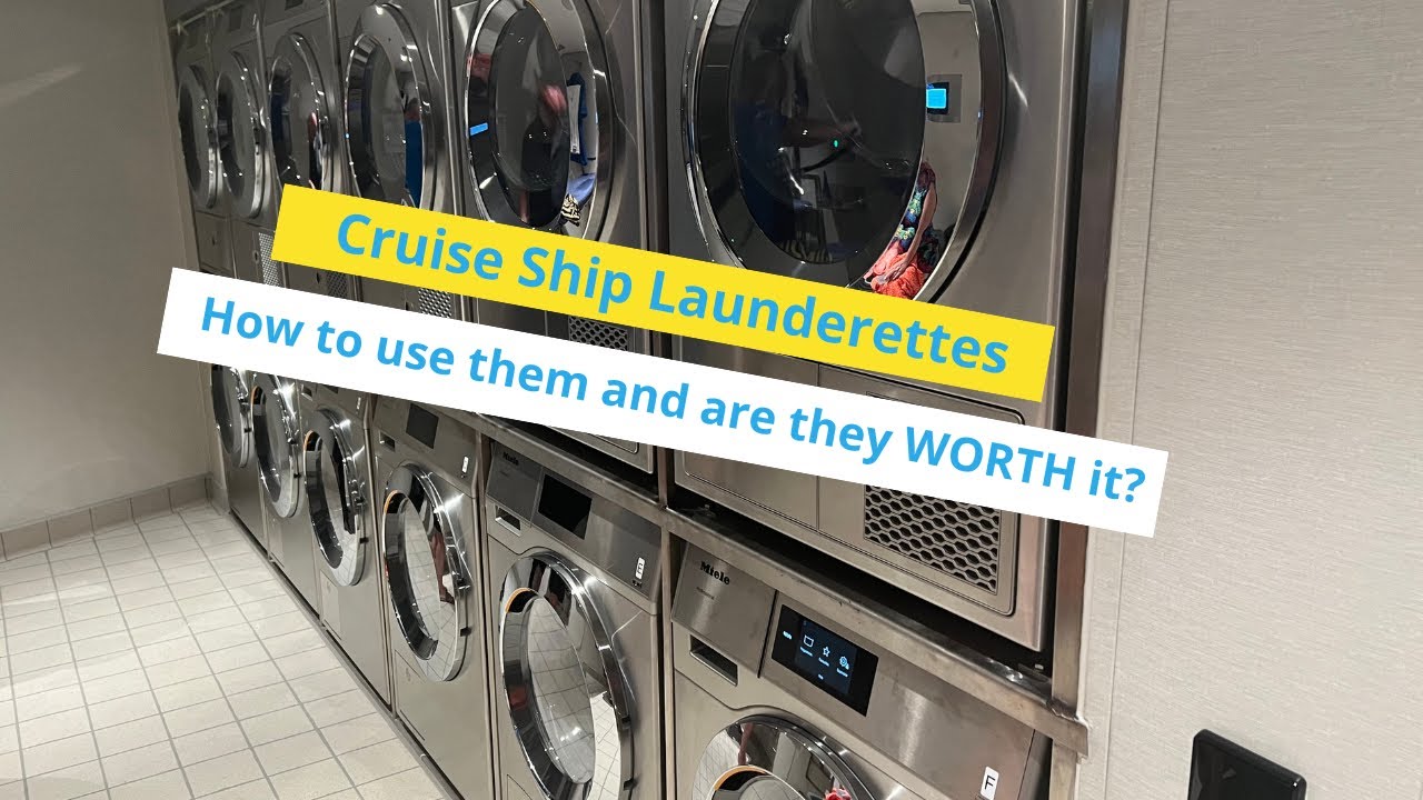 Launderettes - How to use them and are they worth it - My latest video on P&O Cruises Arvia