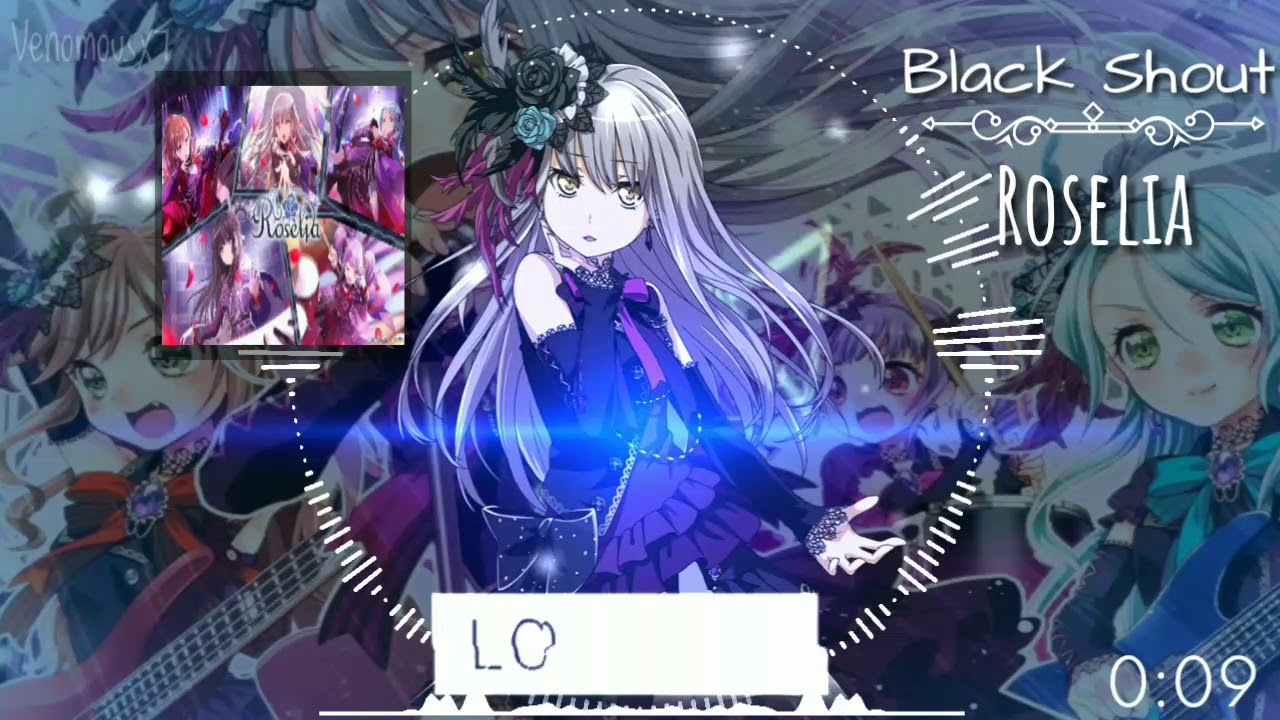 {Nightcore} Black Shout - Roselia