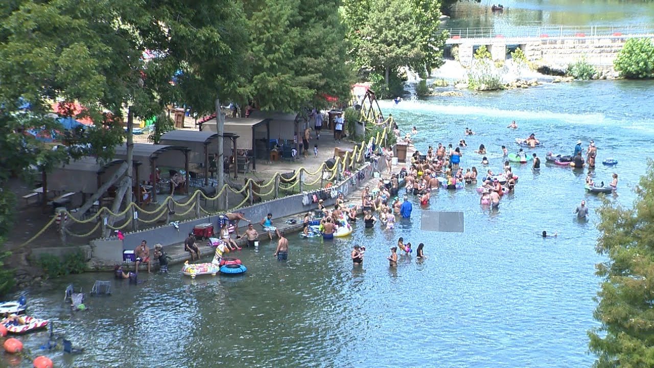 Comal River seeing smaller crowds during Labor Day Holiday