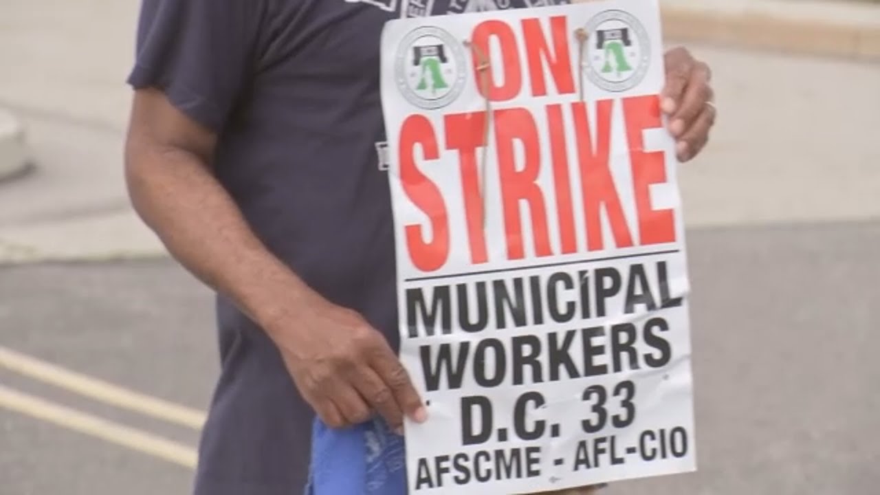 Philadelphia's largest city workers union goes on strike | Here's the latest