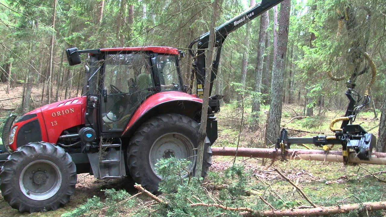 CRYSTAL TRAKTOR ORION 130 Leśny & Harvester part.4