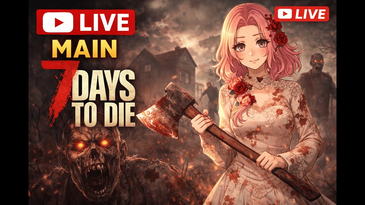 Main 7 Days to Die – Survival Santai (Semoga Gak Mati 😭)
