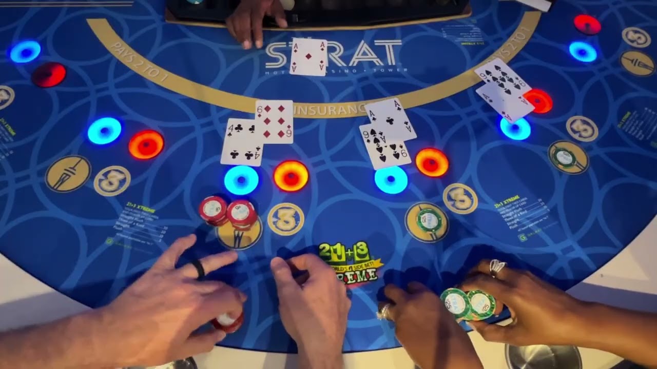 Playing Blackjack Ain't Easy Especially For Us:🤣😭