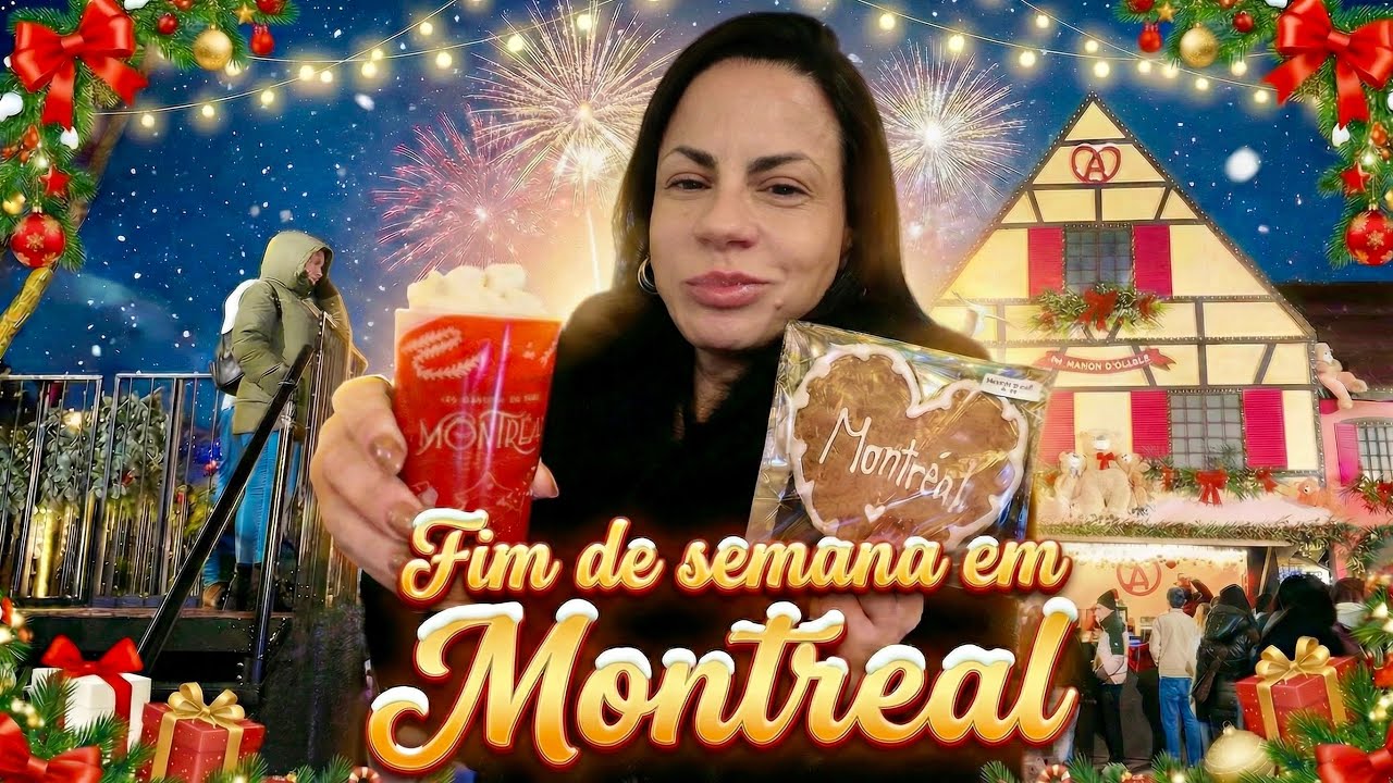 Vlogmas Canadá: Neve, Feira de Natal e Meu Fim de Semana de Rotina Real!