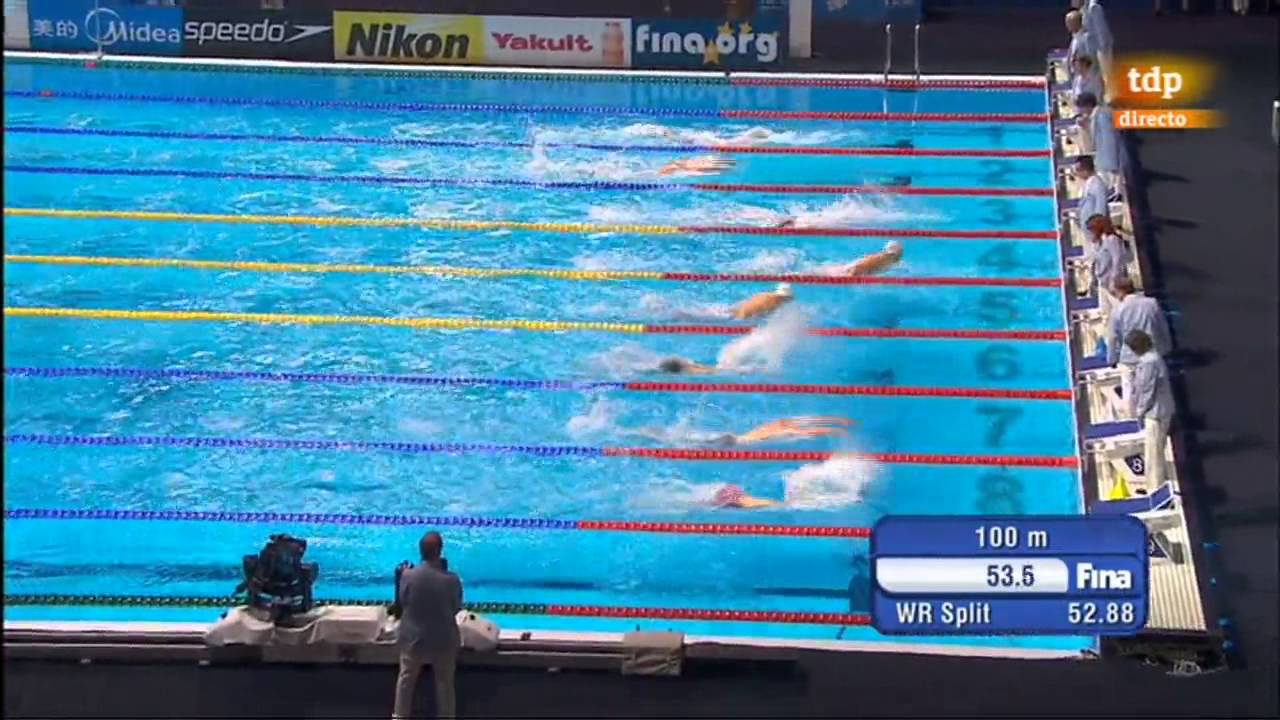Mundial Barcelona - 200 mariposa - Chad Le Clos