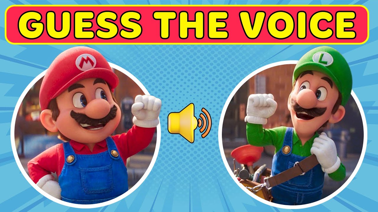 Guess The Super Mario Characters By Their Voice | Guess The Voice Super Mario | Super Mario Quiz