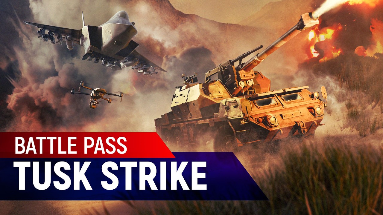 Боевой пропуск &laquo;Удар бивня&raquo; | MWT: Tank Battles
