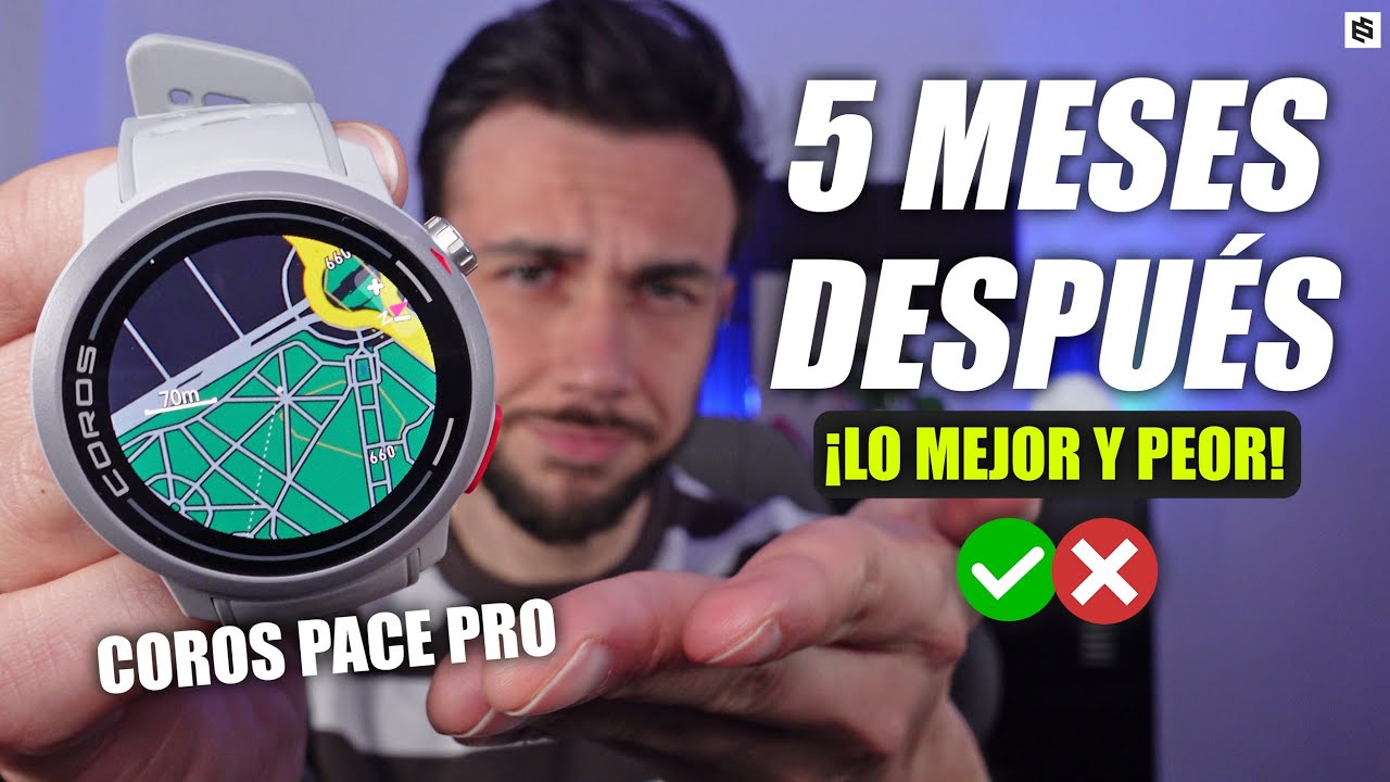 Lo MEJOR y PEOR!🤔COROS PACE PRO tras 5 MESES: Mi REVIEW