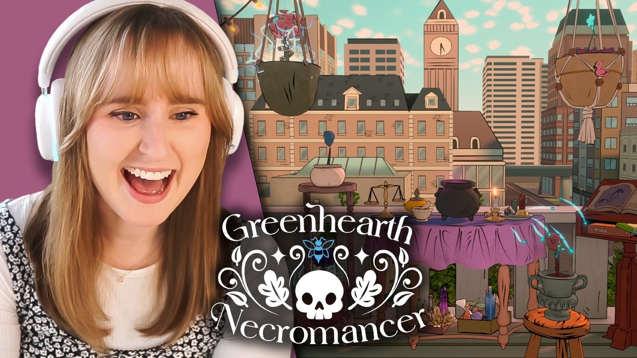 A Cozy Game About Life, Death, and Plants - Greenhearth Necromancer Demo #ad