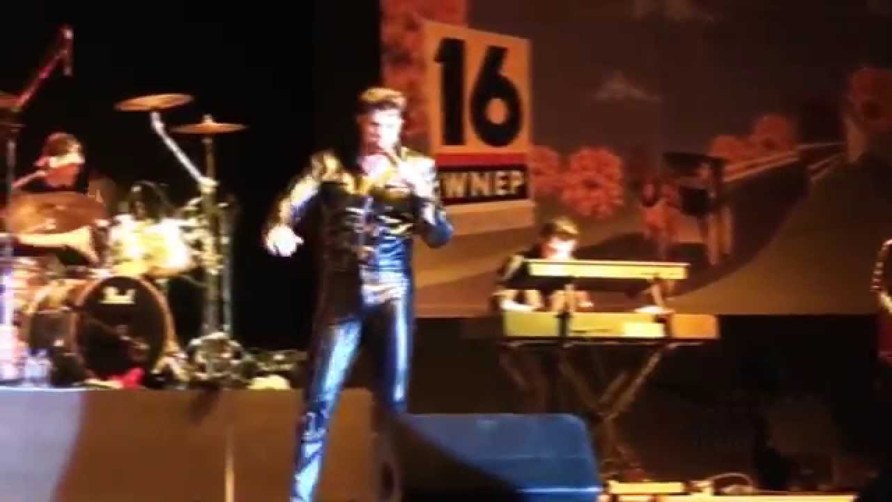 Ryan Pelton, Elvis Presly Impersonator, at Bloomsburg Fair 2009