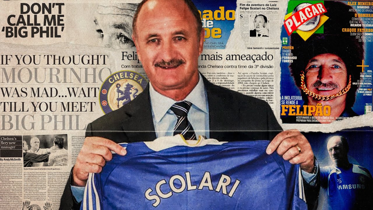 A aventura inglesa de Felipão no Chelsea