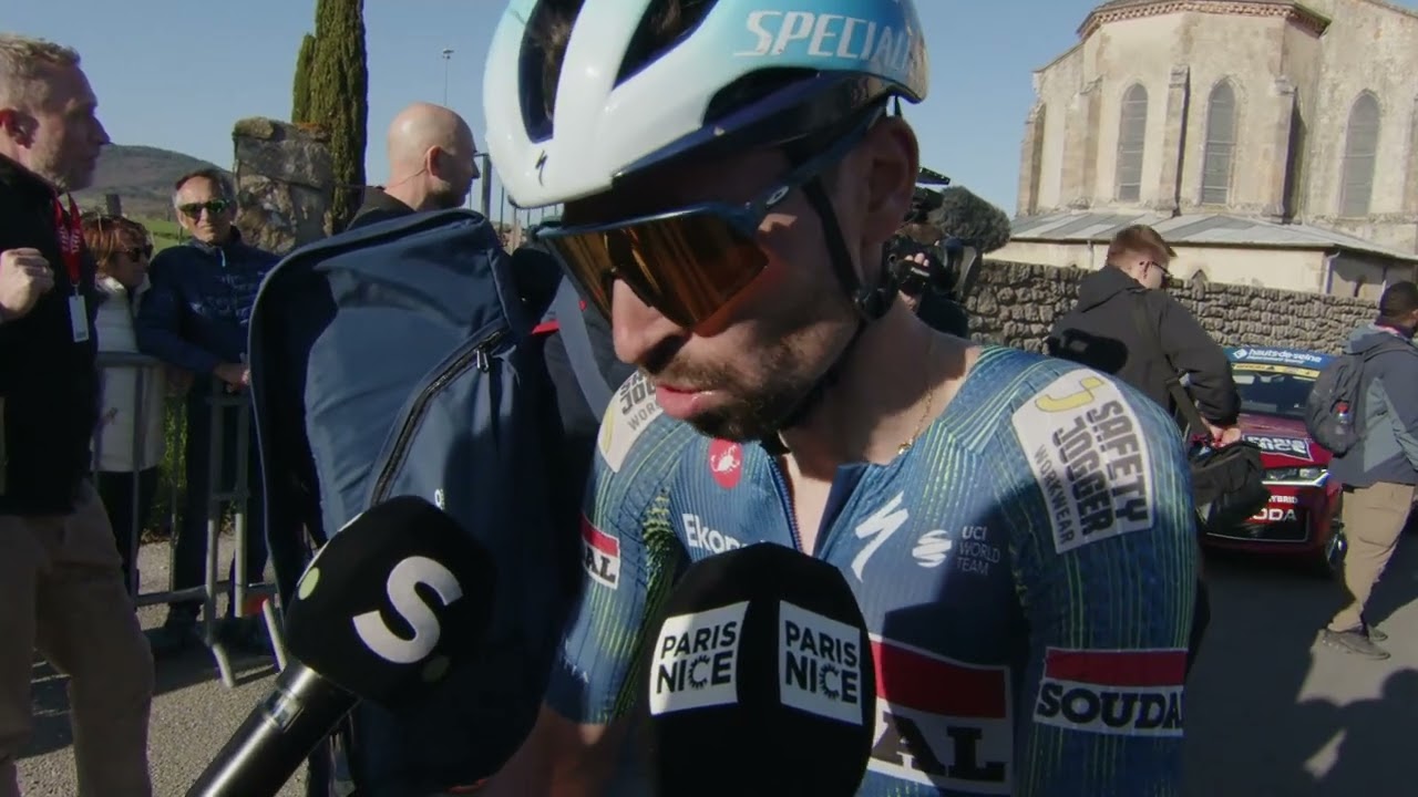 Valentin Paret-Peintre - Interview &agrave; l'arriv&eacute;e - Etape 5 - Paris-Nice 2026