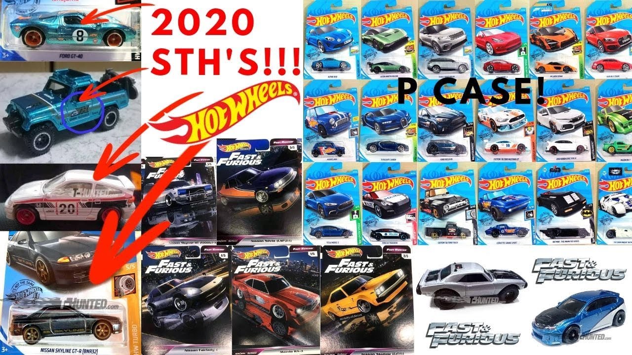 Hot Wheels 2019 P Case Lineup, 2020 Super Treasure Hunts, New F&F Premium Set,... Hot Wheels News!!!