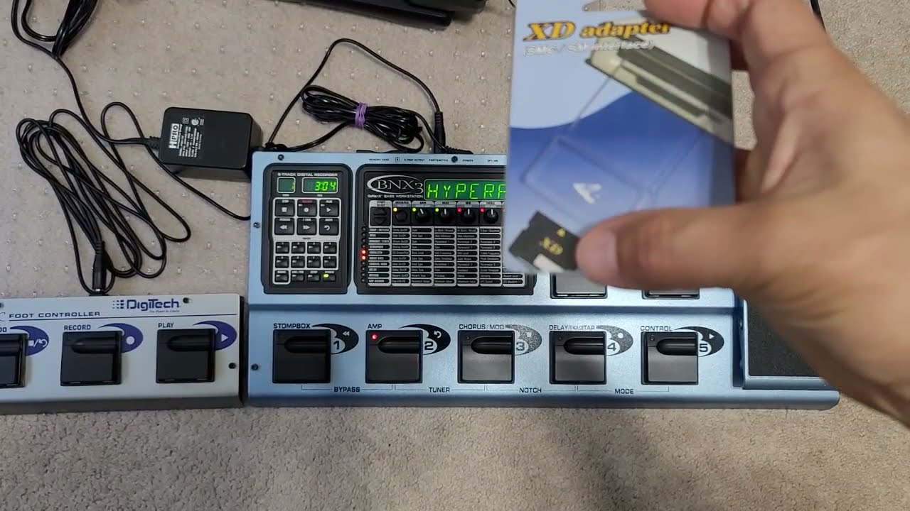 Digitech BNX3: 8-Track Recorder Review