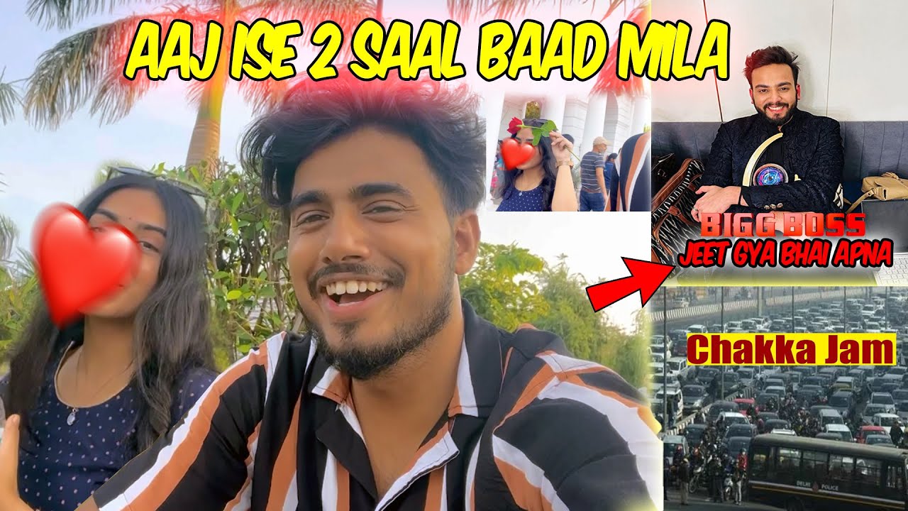 Meeting My Bestfriend After 2 Year | Elvish Yadav Bhai n Big Boss  Ott 2 Ka systumm Hang Kardiya