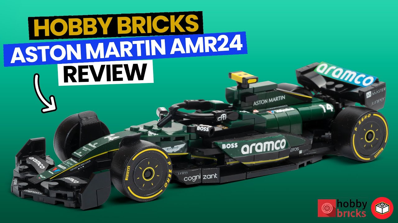 🔹 REVIEW Hobbybricks MOC Premium ASTON MARTIN AMR24
