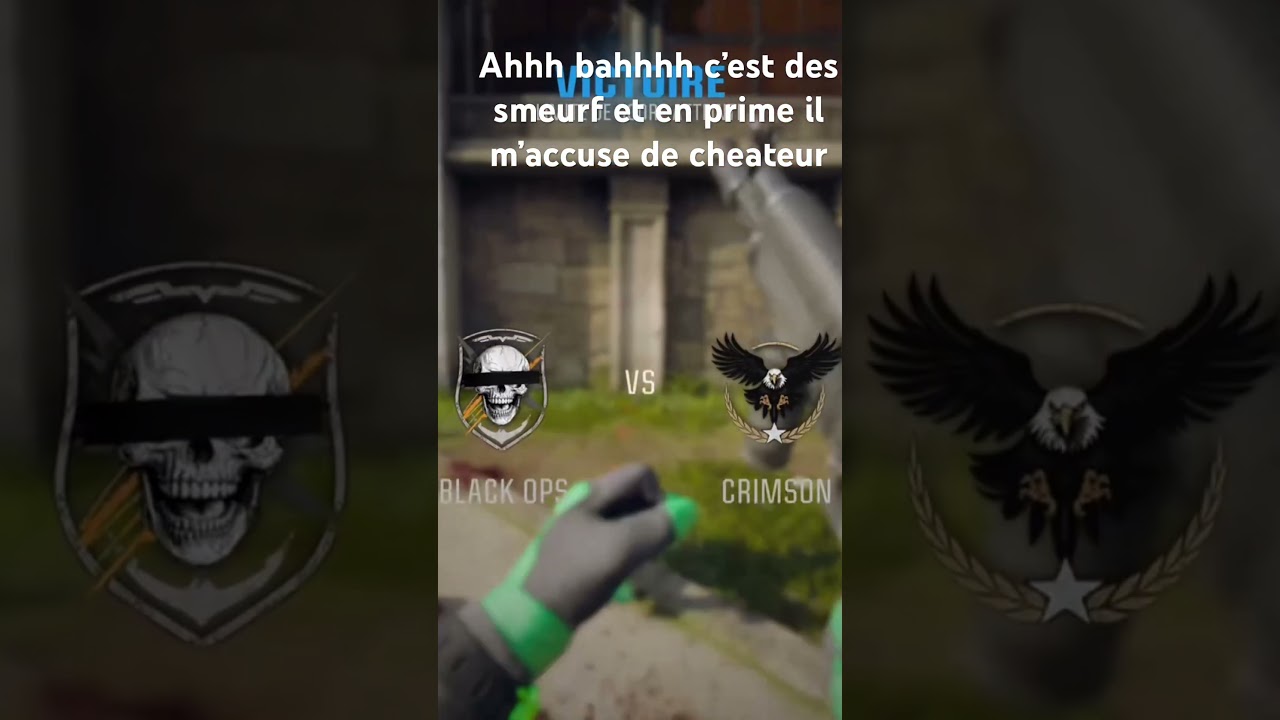 Première gaime insulter de smeurf et de cheateur 