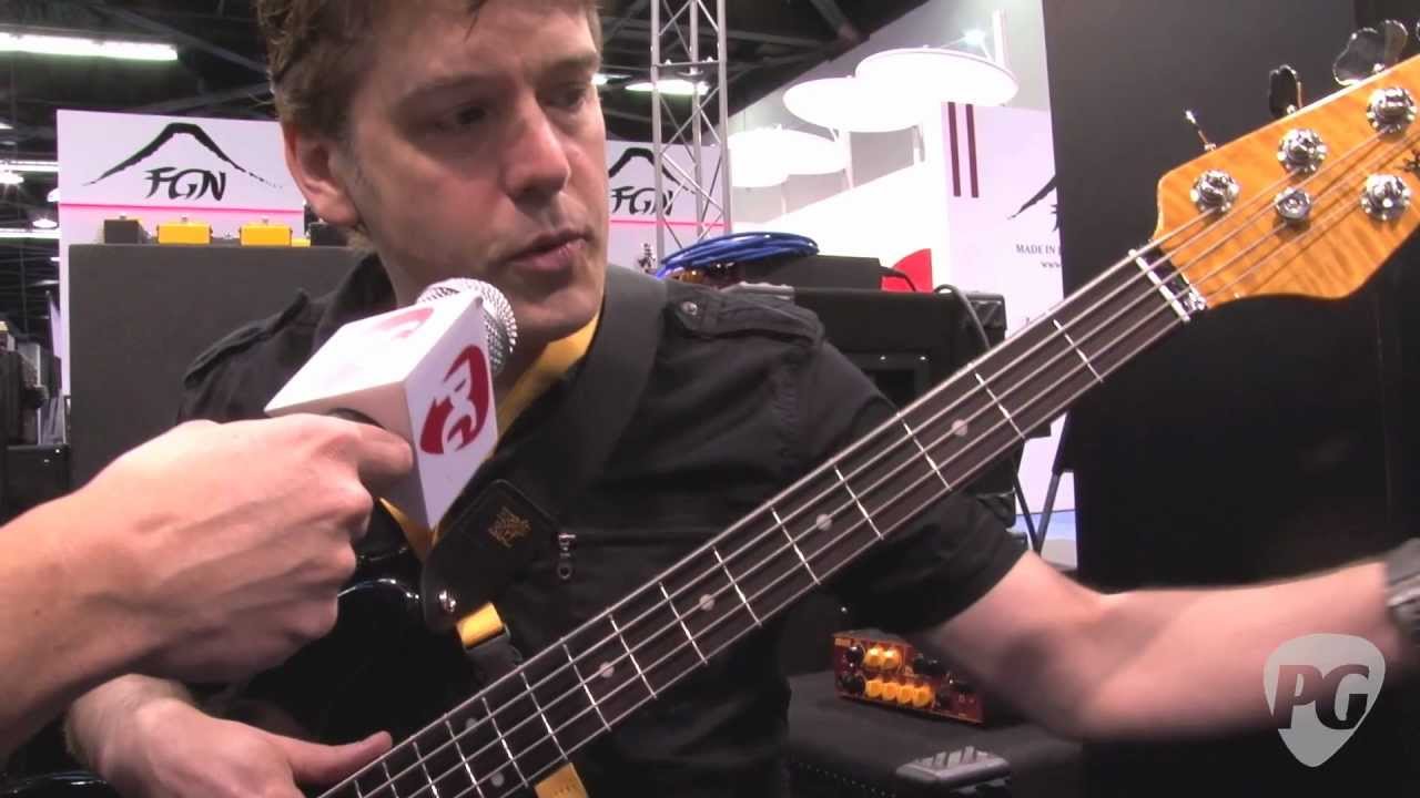 NAMM '12 - Markbass Big Bang Bass Amp & TTE 800 Randy Jackson Signature Demos