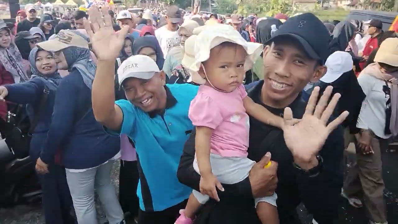 RIBUAN PESERTA. ULTAH BUMKALMA SEMIN