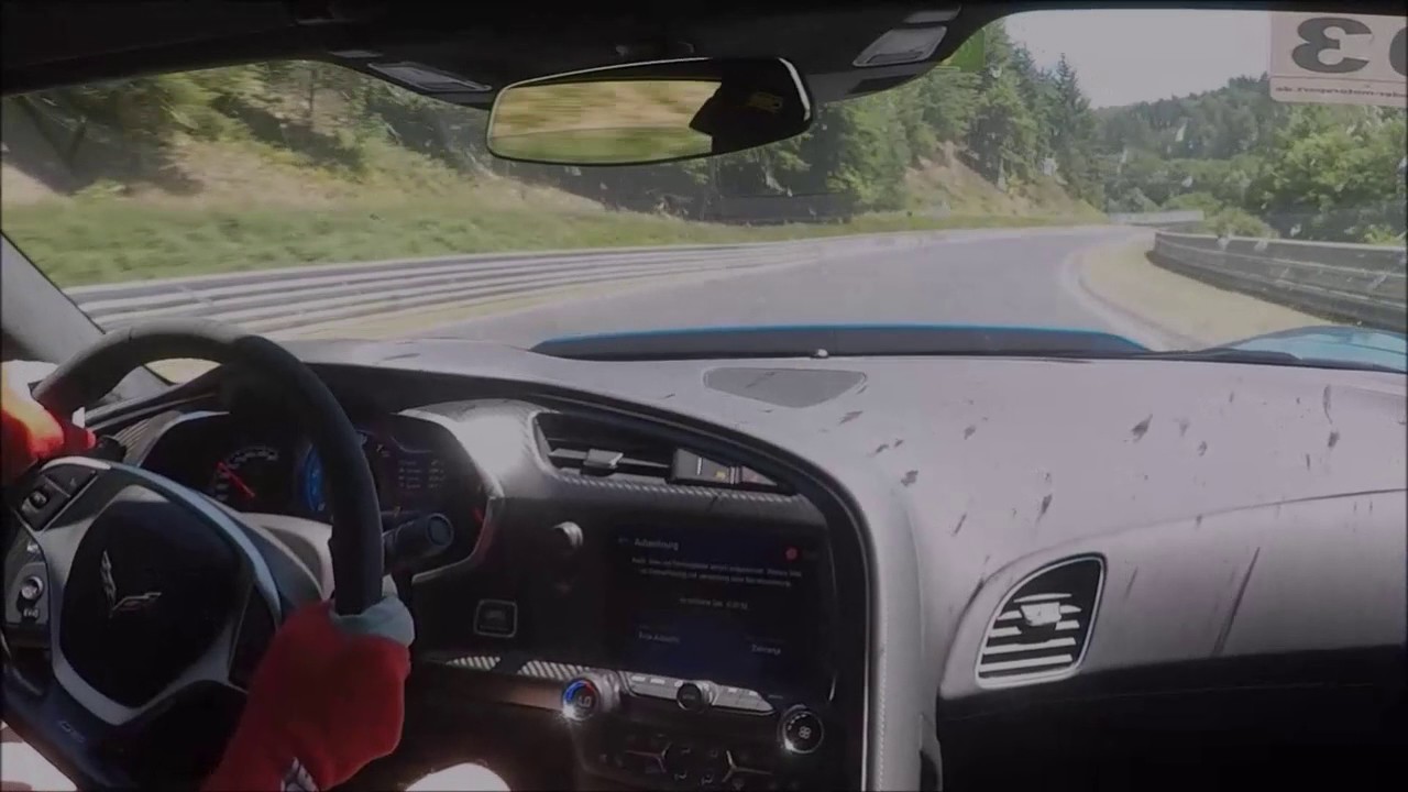 Corvette C7 Z06 onboard , 
