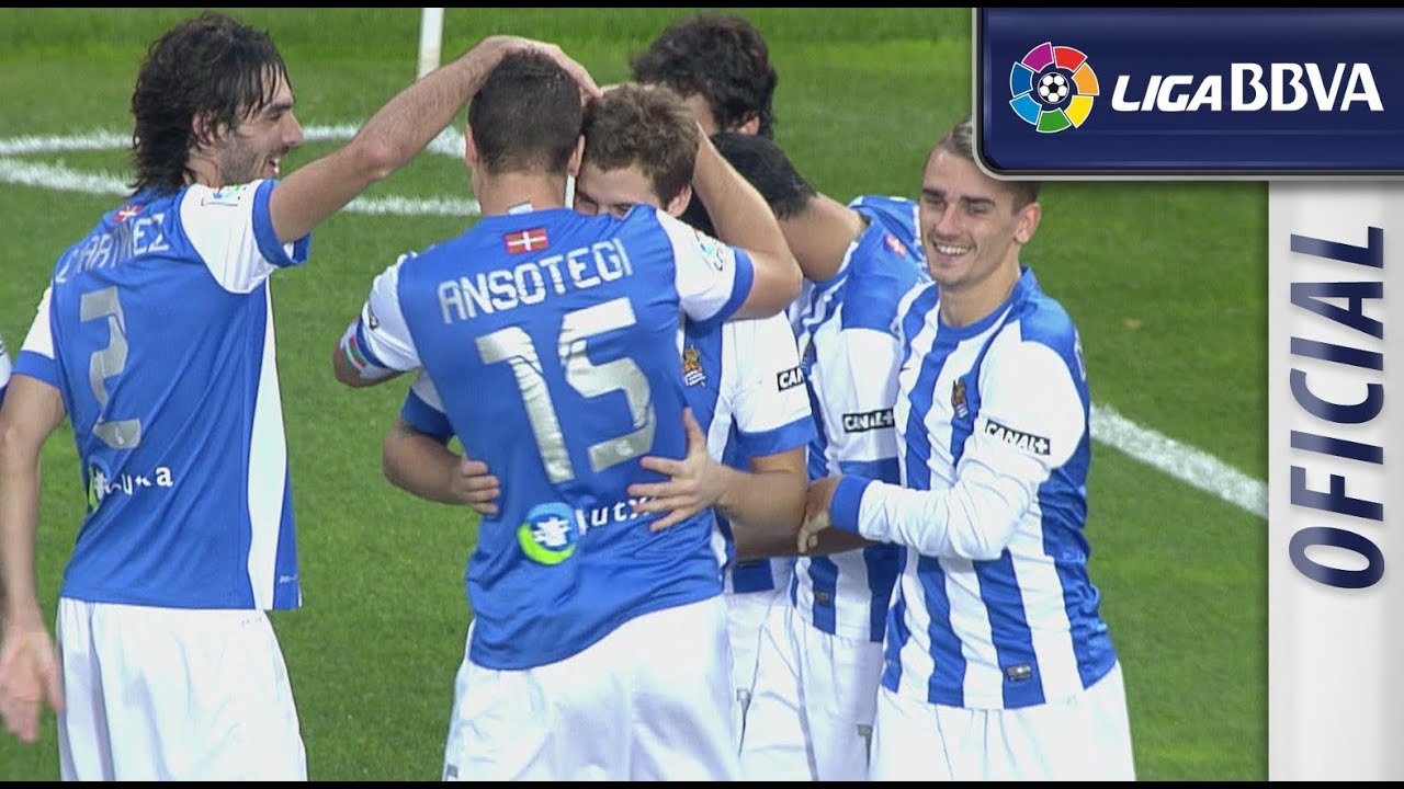 Resumen de Real Sociedad (5-0) Osasuna - HD
