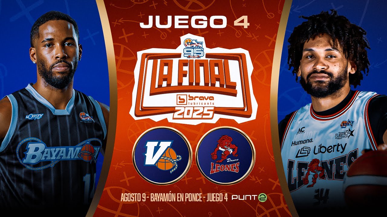 Vaqueros de Bayamón vs. Leones de Ponce - Juego #4 - La Final Brava 2025 - 8/09/25